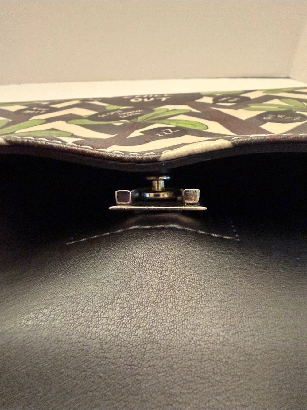 DOGO Chill Out Sloth Black & Green Top-Handle Crossbody Bag